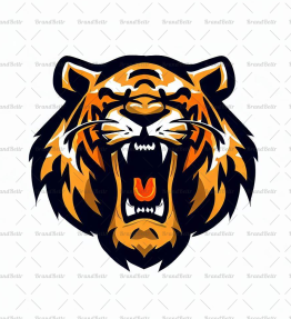 Brüllender Tiger